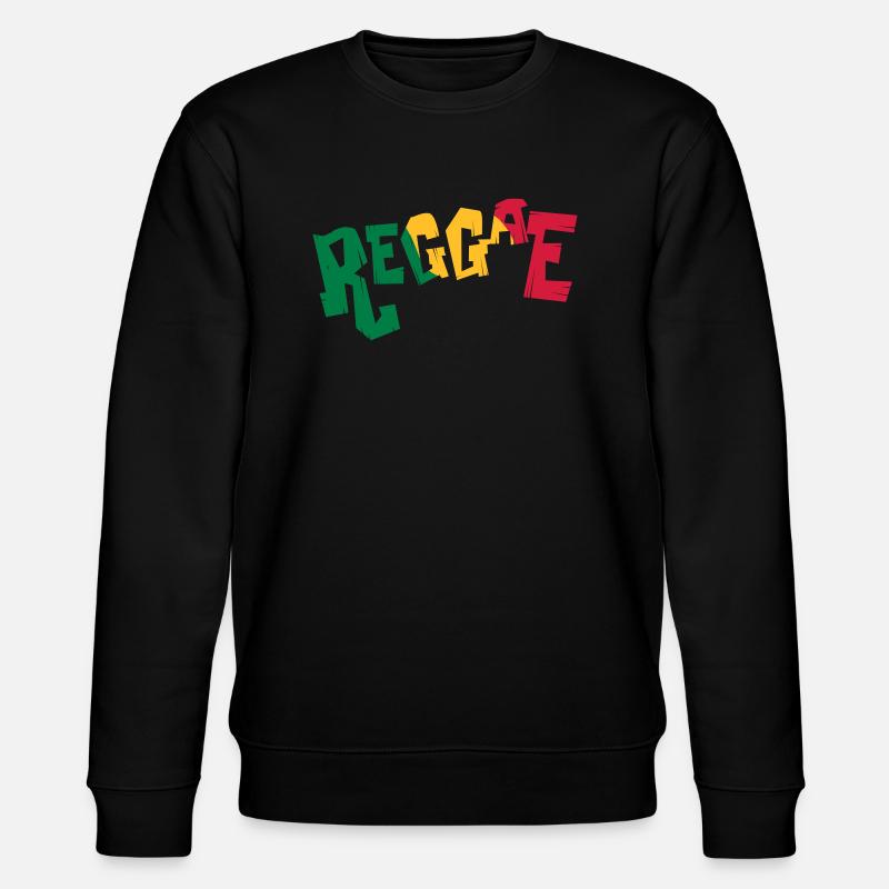 Reggae Musik - Stanley/Stella Unisex Bio-Sweatshirt CHANGER  - Schwarz
