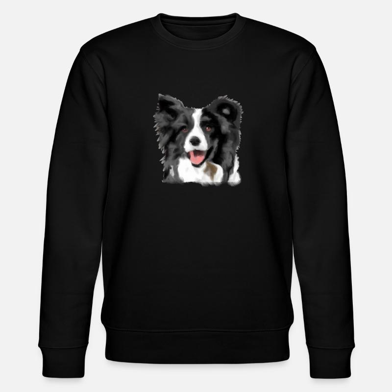 Border Collie - Sweat bio CHANGER Stanley/Stella Unisexe - noir