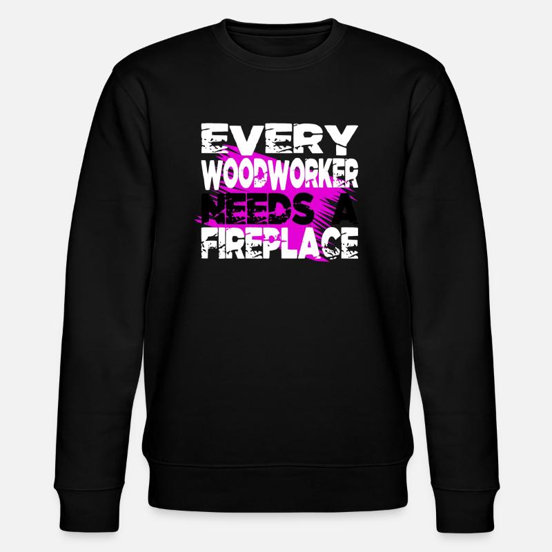 charpentier de construction - Sweat bio CHANGER Stanley/Stella Unisexe - noir