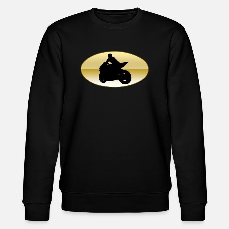 Motorrad - Stanley/Stella Unisex Bio-Sweatshirt CHANGER  - Schwarz