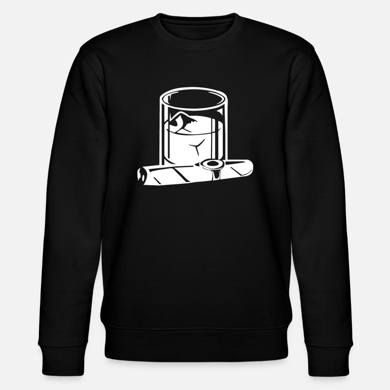 cigare2 - Sweat bio CHANGER Stanley/Stella Unisexe - noir