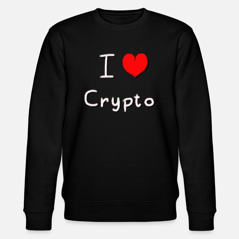 J’adore Crypto - Sweat bio CHANGER Stanley/Stella Unisexe - noir