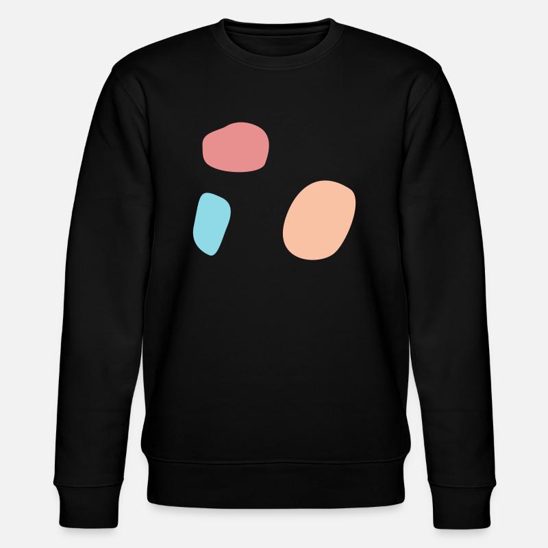 Abstraktes Design - Stanley/Stella Unisex Bio-Sweatshirt CHANGER  - Schwarz