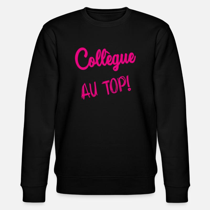 RETRAITE. RETRAITE. RETRAITEE. RETRAITE - Sweat bio CHANGER Stanley/Stella Unisexe - noir