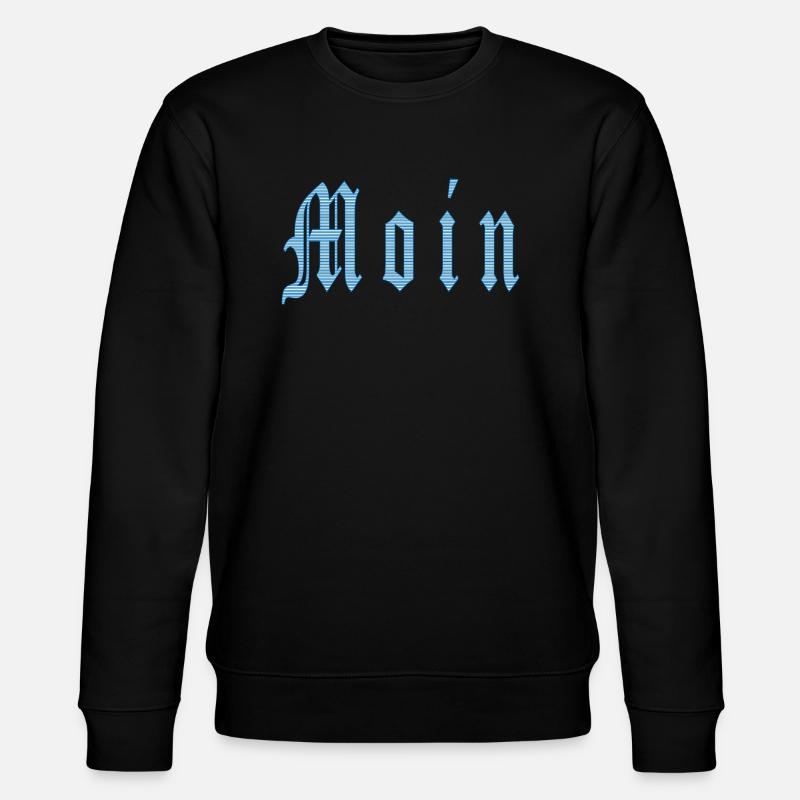 Moin - Stanley/Stella Unisex Bio-Sweatshirt CHANGER  - Schwarz