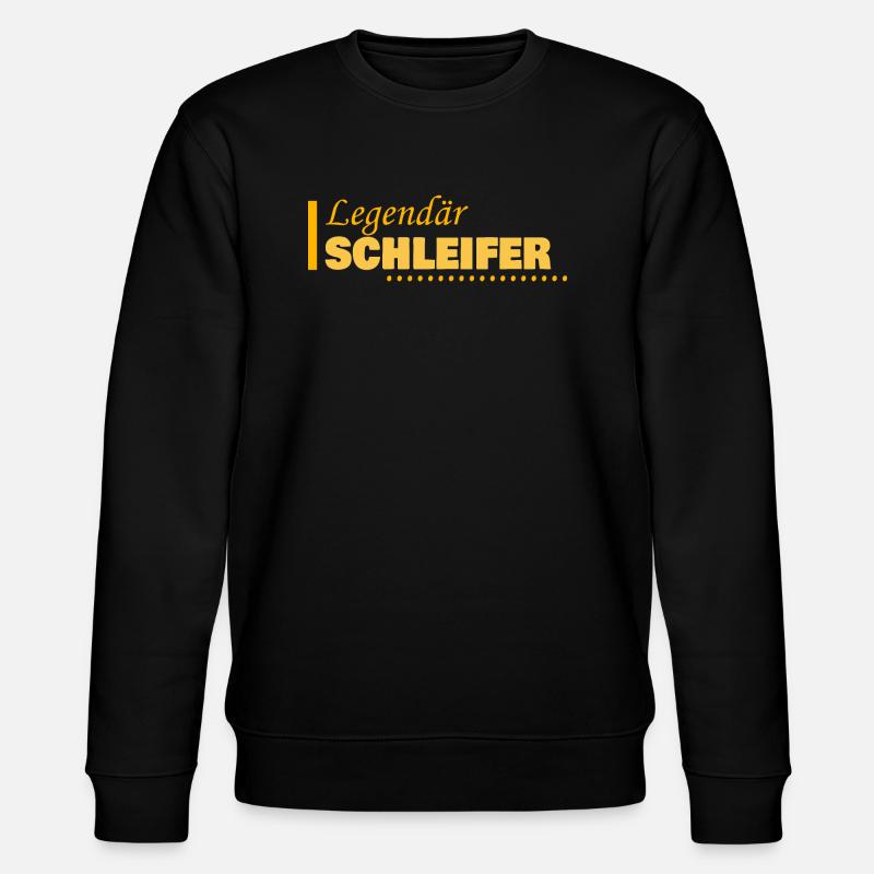 Beruf Schleifer - Stanley/Stella Unisex Bio-Sweatshirt CHANGER  - Schwarz