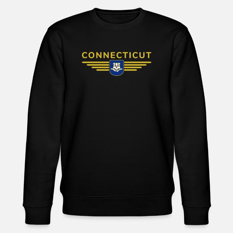 Connecticut Fan T-Shirt – Style & Coast - Sweat bio CHANGER Stanley/Stella Unisexe - noir