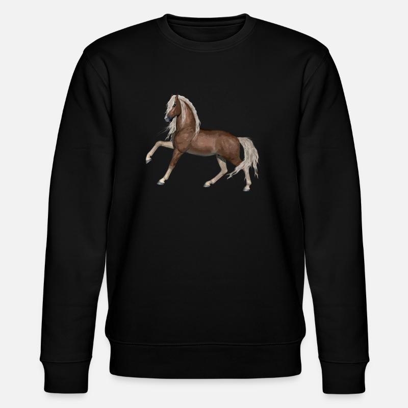 Cheval - Sweat bio CHANGER Stanley/Stella Unisexe - noir