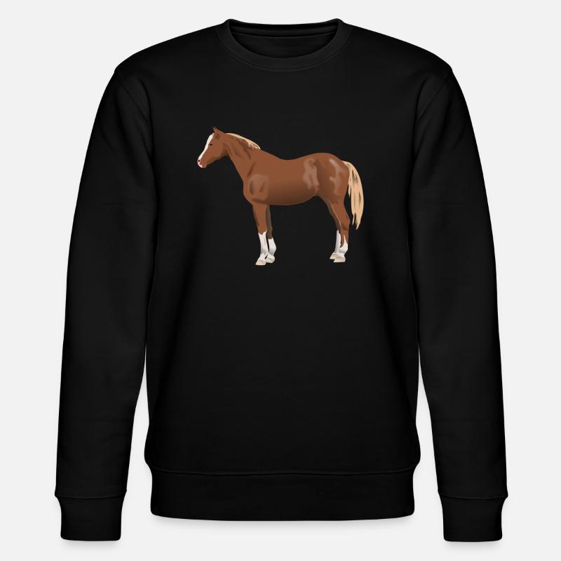 cheval - Sweat bio CHANGER Stanley/Stella Unisexe - noir