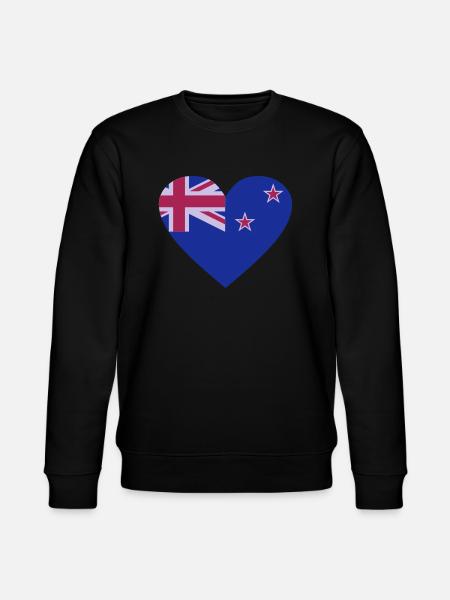 Neuseeland - Stanley/Stella Unisex Bio-Sweatshirt CHANGER - Schwarz