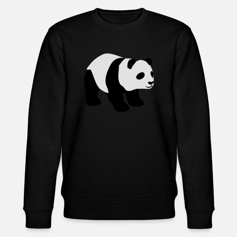 Panda - Sweat bio CHANGER Stanley/Stella Unisexe - noir