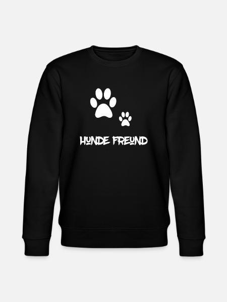 Hundefreund - Stanley/Stella Unisex Bio-Sweatshirt CHANGER  - Schwarz