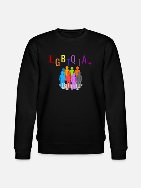 LGBTQIA+ - Stanley/Stella CHANGER Unisex Organic Sweatshirt - black