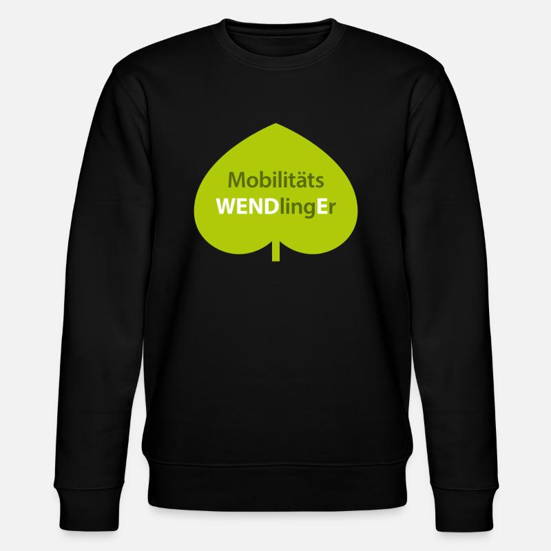 Mobilitäts WENDlingEr - Stanley/Stella Unisex Bio-Sweatshirt CHANGER  - Schwarz