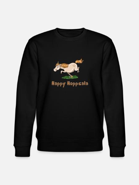 unicorn - Stanley/Stella Unisex Bio-Sweatshirt CHANGER - Schwarz