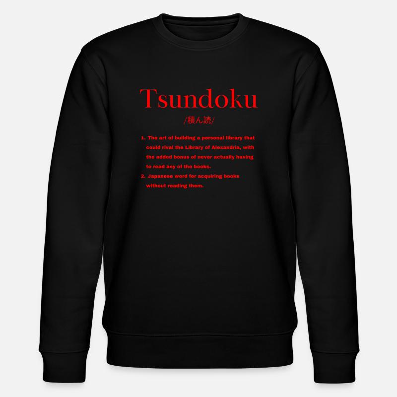 Japanisch - Stanley/Stella Unisex Bio-Sweatshirt CHANGER  - Schwarz