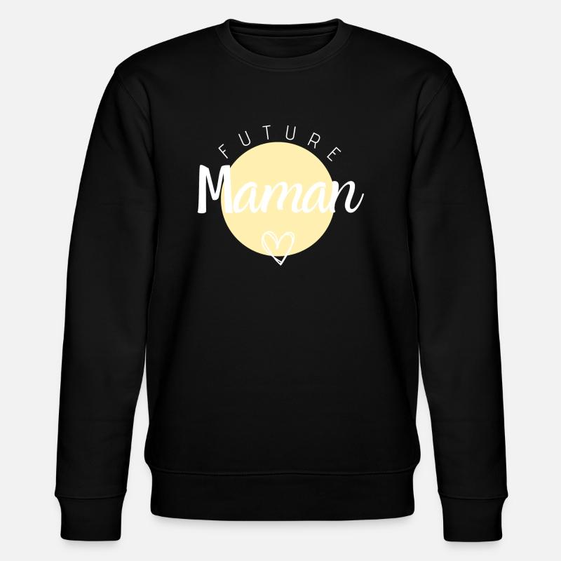 Future maman - Sweat bio CHANGER Stanley/Stella Unisexe - noir
