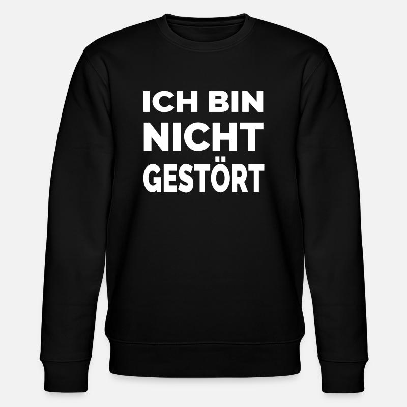 Party - Stanley/Stella Unisex Bio-Sweatshirt CHANGER - Schwarz
