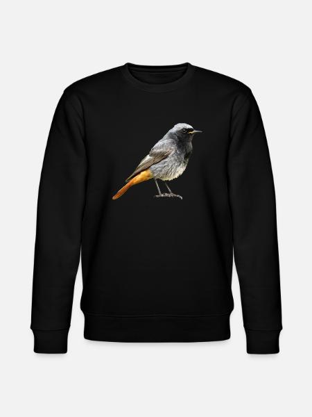 Redtail Robin - Stanley/Stella CHANGER Unisex Organic Sweatshirt - black