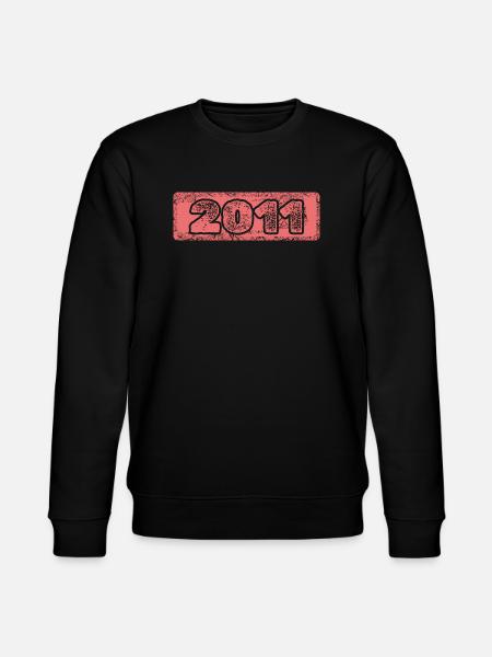 Year 2011 - Stanley/Stella CHANGER Unisex Organic Sweatshirt - black
