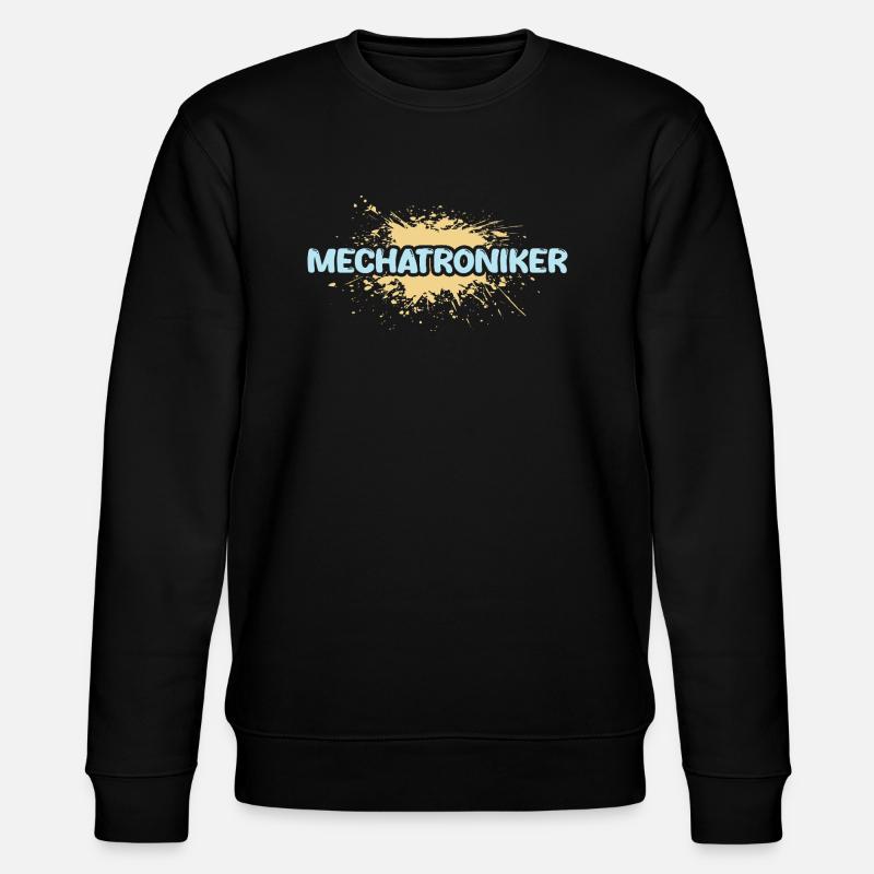 Job Mechatronics Technician - Stanley/Stella CHANGER Unisex Organic Sweatshirt - black
