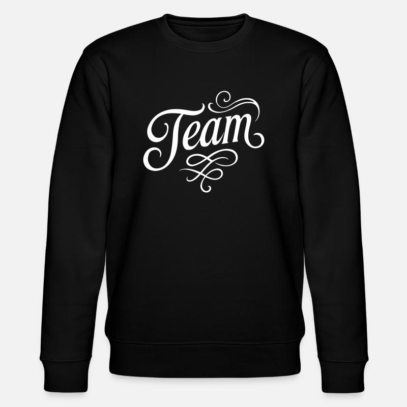 Team Elegant - Stanley/Stella Unisex Bio-Sweatshirt CHANGER  - Schwarz
