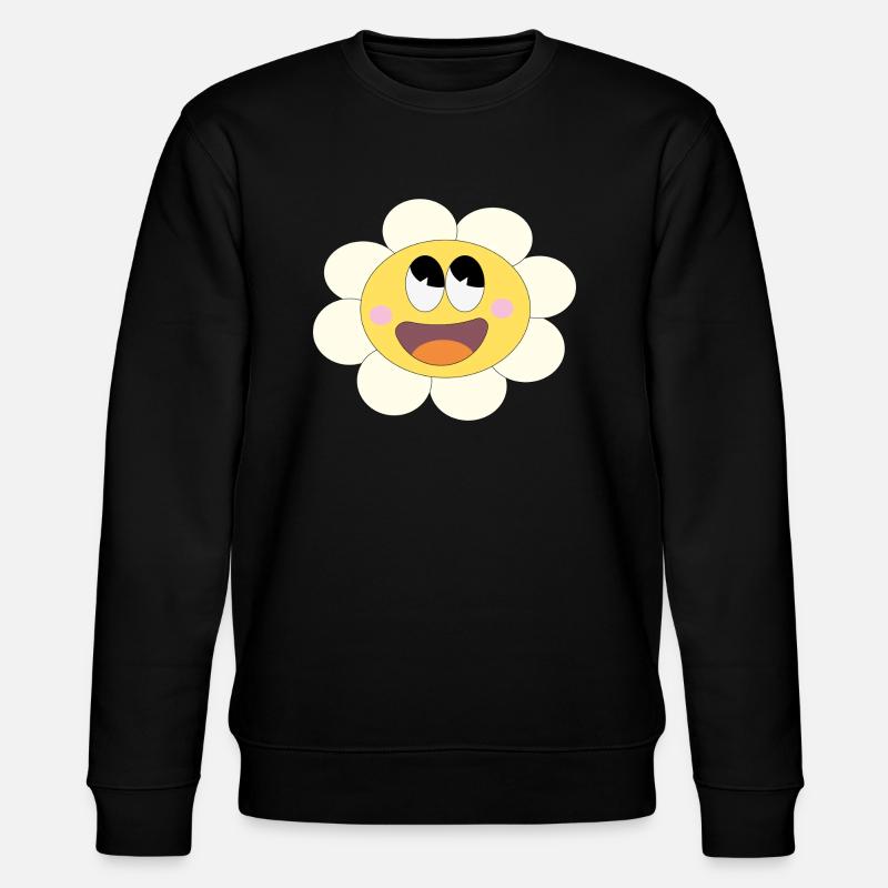 Jolie petite fleur ! - Sweat bio CHANGER Stanley/Stella Unisexe - noir