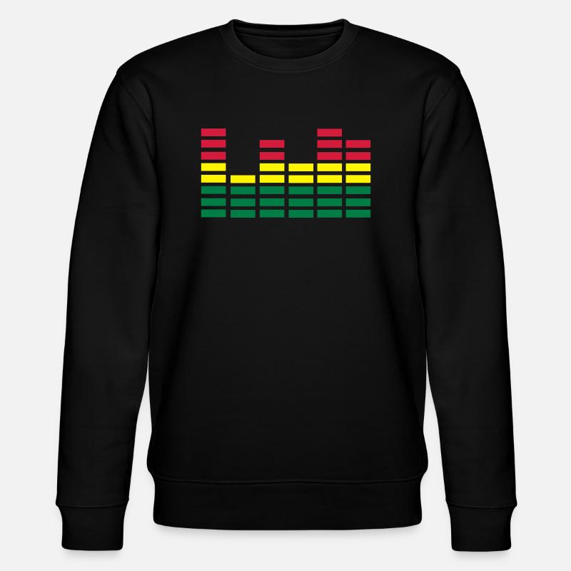 Equalizer - Stanley/Stella Unisex Bio-Sweatshirt CHANGER  - Schwarz