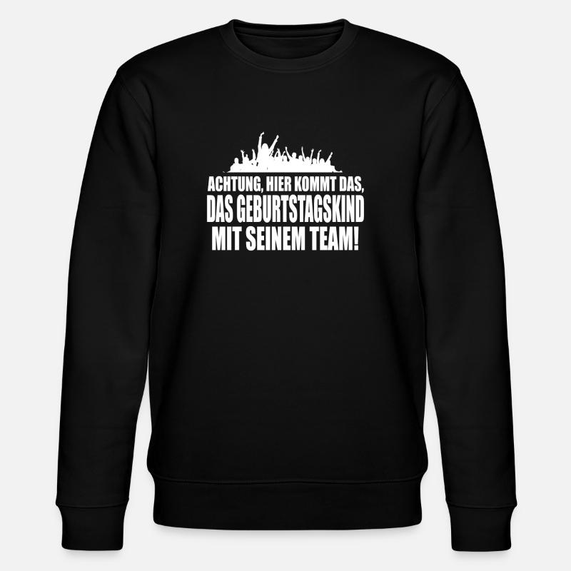 anniversaire - Sweat bio CHANGER Stanley/Stella Unisexe - noir