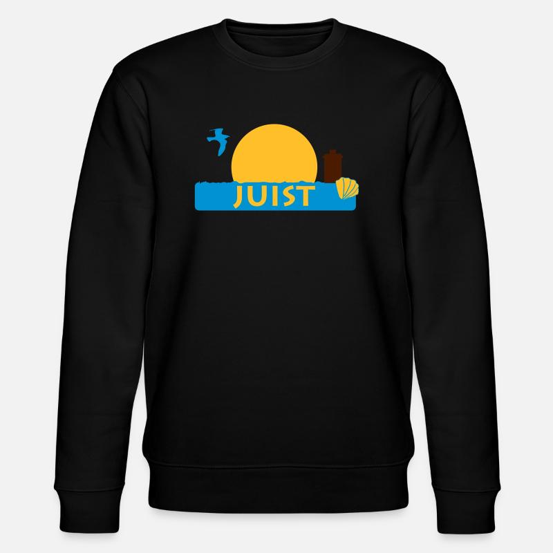 Juist - Stanley/Stella Unisex Bio-Sweatshirt CHANGER - Schwarz