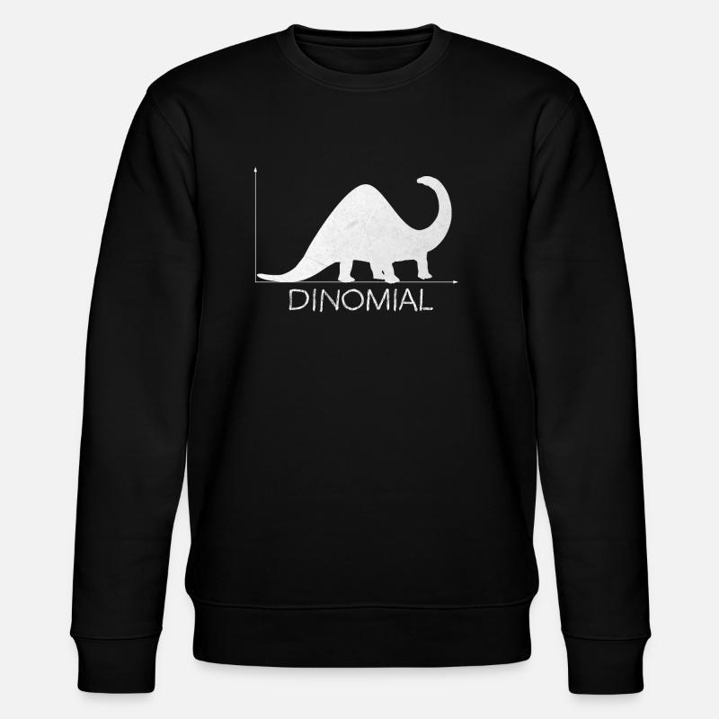 Binomial Dinomial Mathematician Stochastics - Stanley/Stella CHANGER Unisex Organic Sweatshirt - black