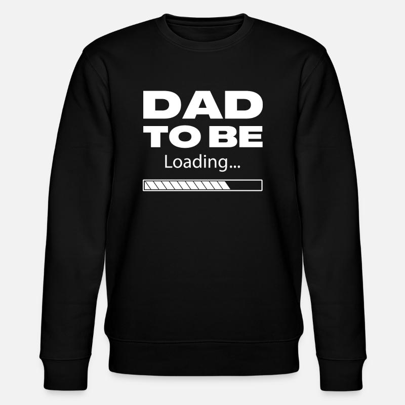 Papa charge le blanc - Sweat bio CHANGER Stanley/Stella Unisexe - noir