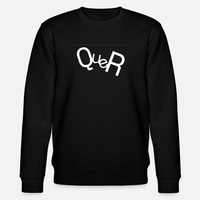 TRANSVERSAL - Sweat bio CHANGER Stanley/Stella Unisexe - noir