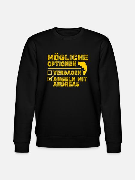 Andreas as Andreas - Stanley/Stella CHANGER Unisex Organic Sweatshirt - black
