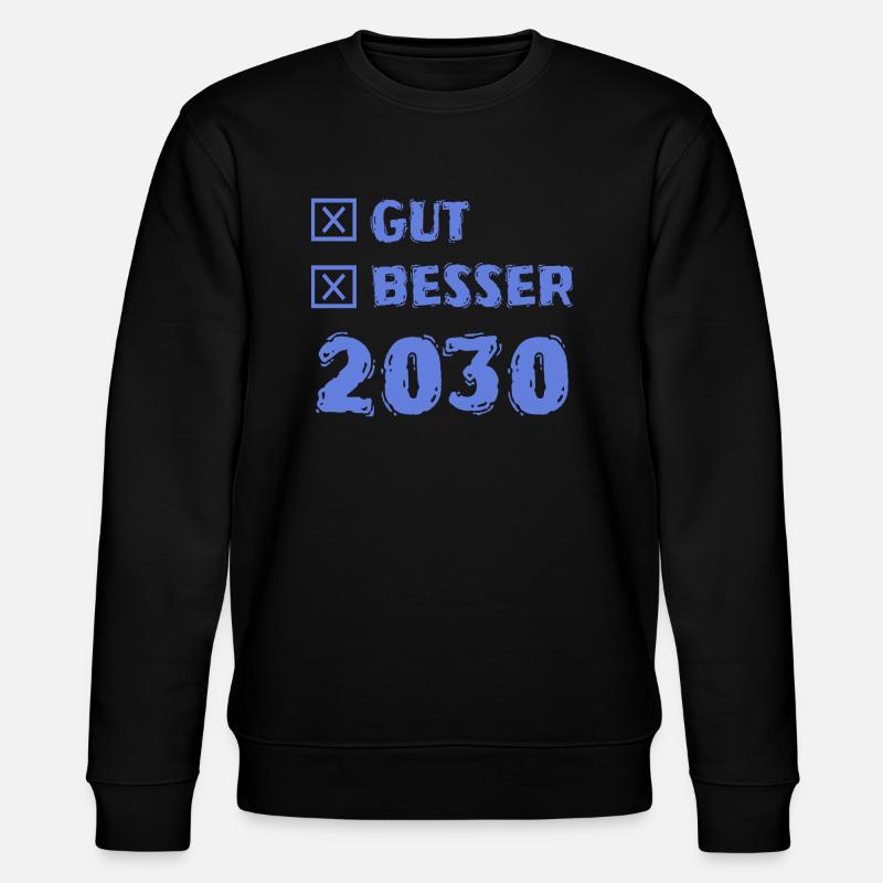 2030 - Stanley/Stella Unisex Bio-Sweatshirt CHANGER  - Schwarz