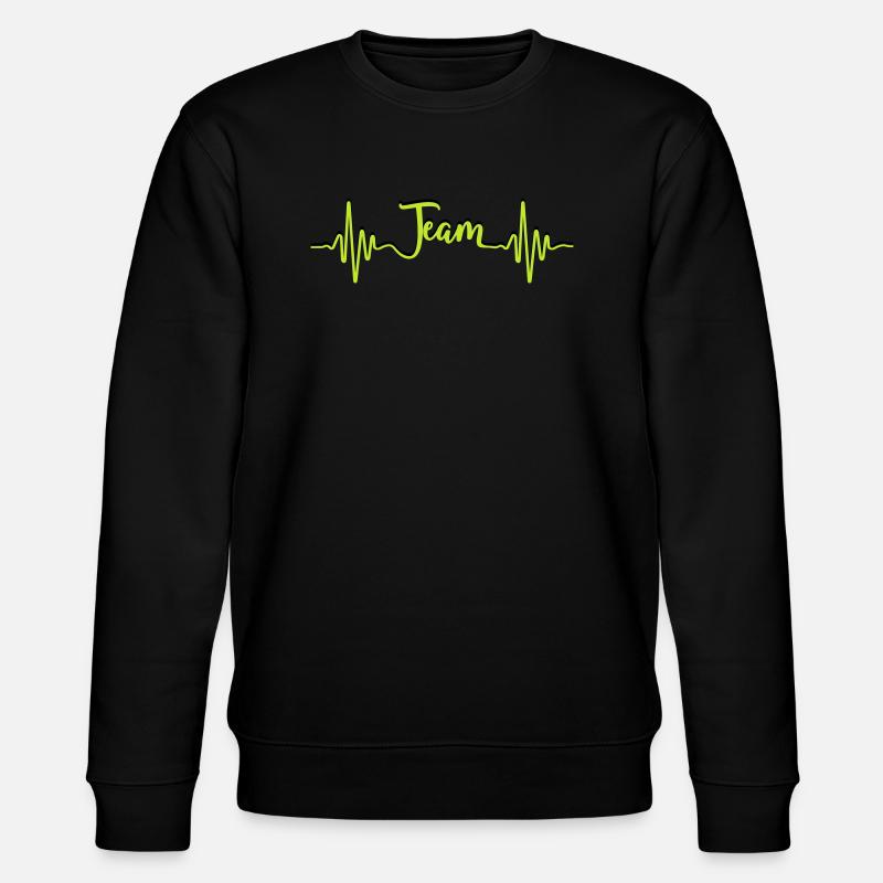 team 2 - Stanley/Stella Unisex Bio-Sweatshirt CHANGER - Schwarz