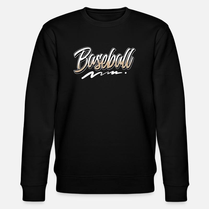 Baseball - Stanley/Stella Unisex Bio-Sweatshirt CHANGER  - Schwarz