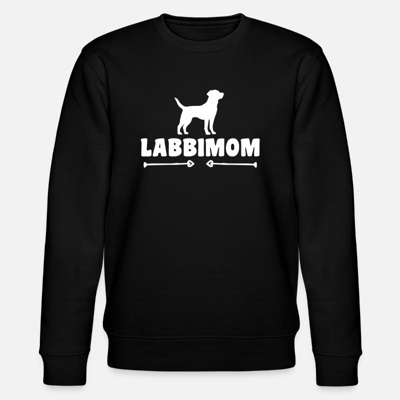 Labrador - Stanley/Stella Unisex Bio-Sweatshirt CHANGER  - Schwarz