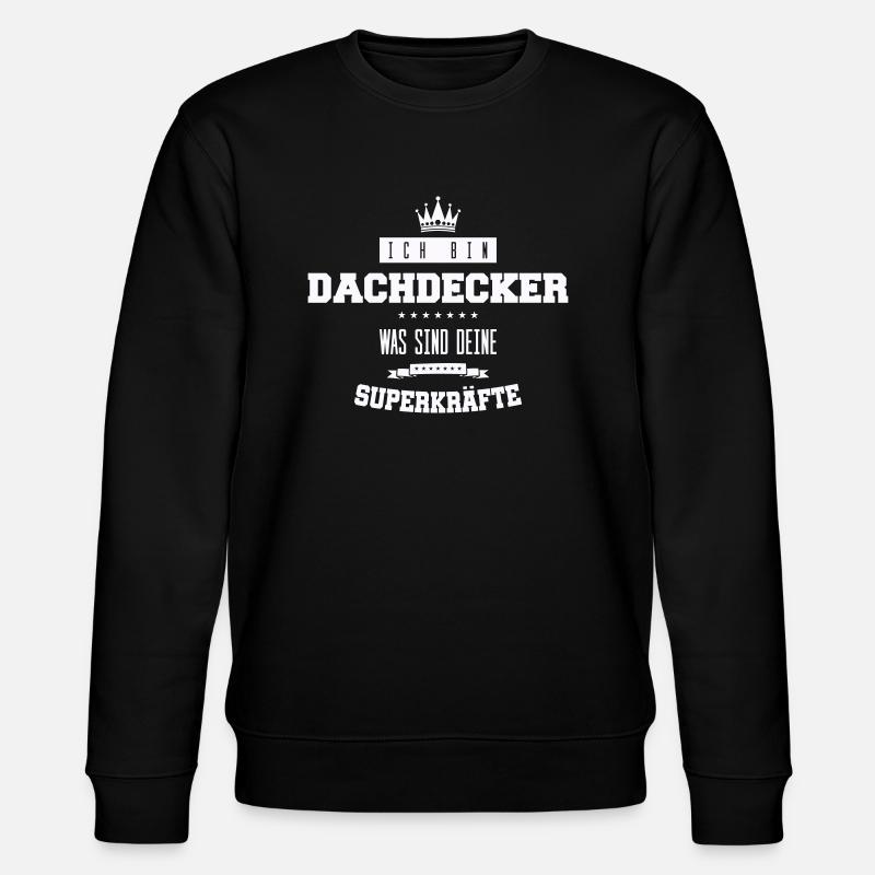 Dicton du couvreur - Sweat bio CHANGER Stanley/Stella Unisexe - noir