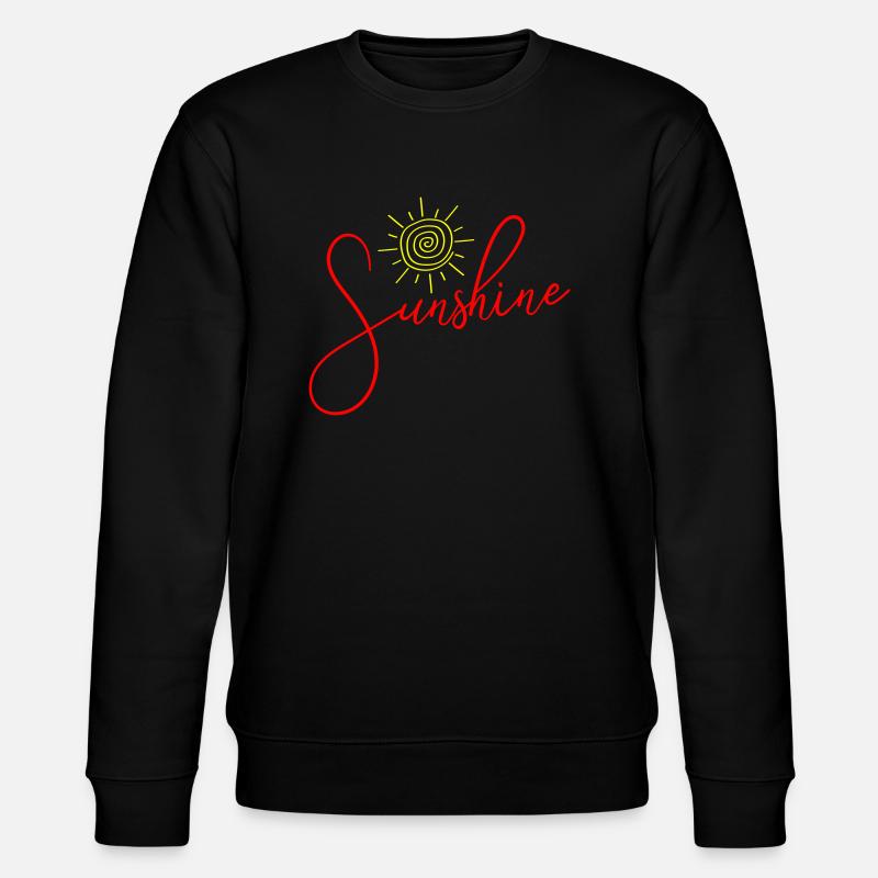 Icône du soleil du soleil - Sweat bio CHANGER Stanley/Stella Unisexe - noir