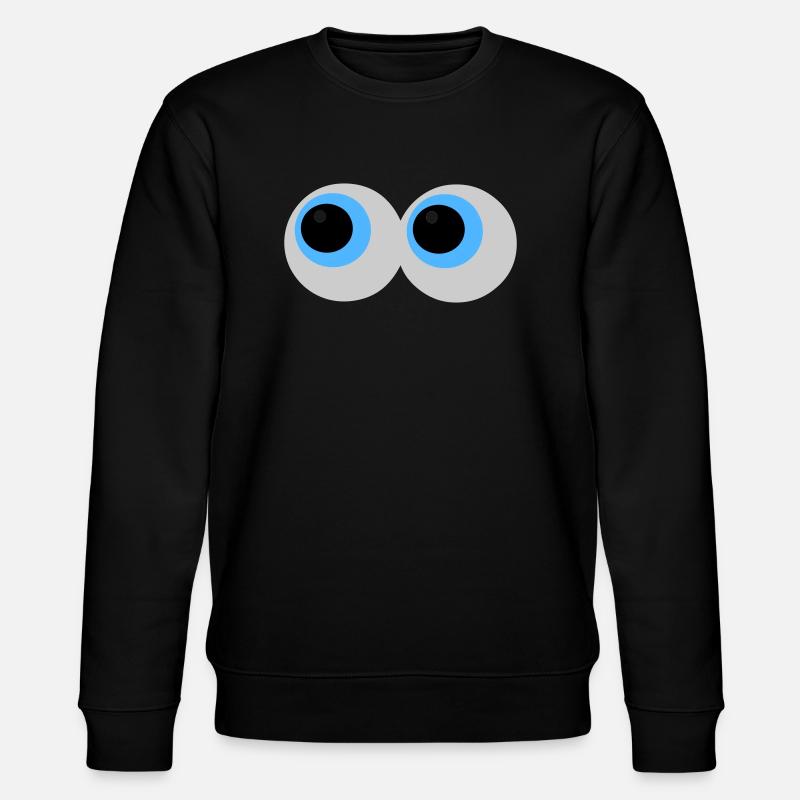 Yeux - Sweat bio CHANGER Stanley/Stella Unisexe - noir