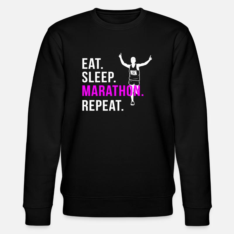 marathon - Sweat bio CHANGER Stanley/Stella Unisexe - noir