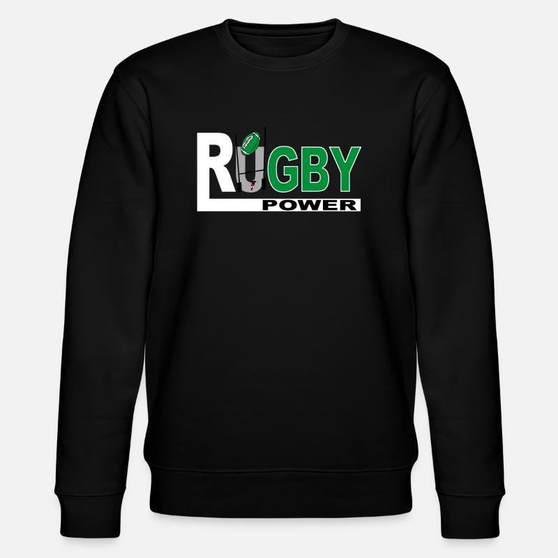 Rugby basque sport - Sweat bio CHANGER Stanley/Stella Unisexe - noir