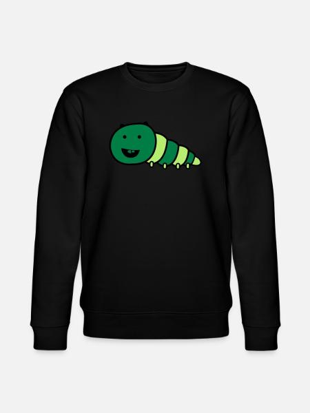 lustige_raupe - Stanley/Stella CHANGER Unisex Organic Sweatshirt - black