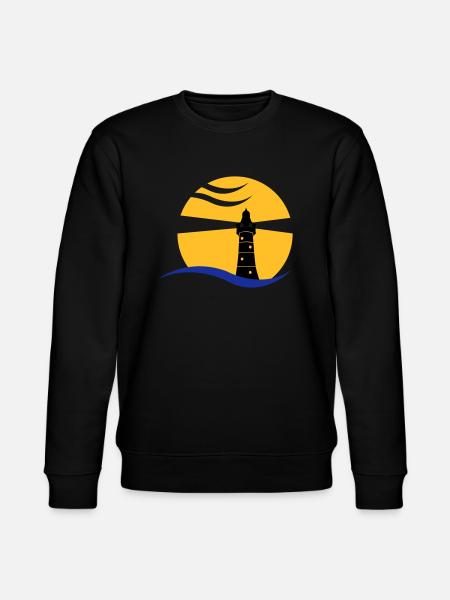 leuchtturm_02 - Stanley/Stella Unisex Bio-Sweatshirt CHANGER  - Schwarz