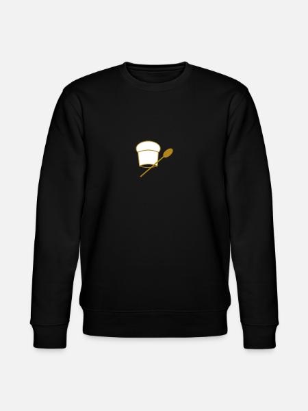 Wooden spoon - Stanley/Stella CHANGER Unisex Organic Sweatshirt - black