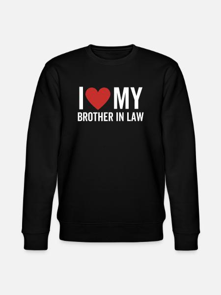 J’aime mon beau-frère - Sweat bio CHANGER Stanley/Stella Unisexe - noir