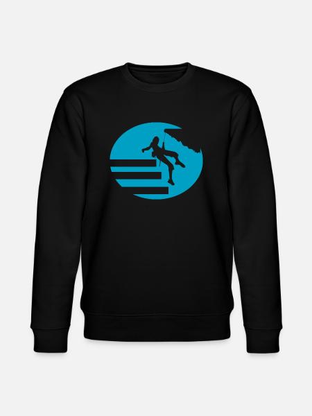 Bouldering Climbing Climbing - Stanley/Stella CHANGER Unisex Organic Sweatshirt - black