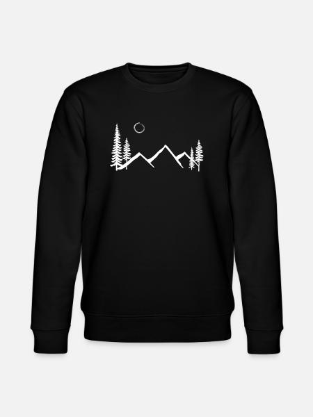 Go out and Explore - Stanley/Stella CHANGER Unisex Organic Sweatshirt - black