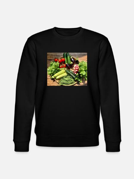 légumes - Sweat bio CHANGER Stanley/Stella Unisexe - noir